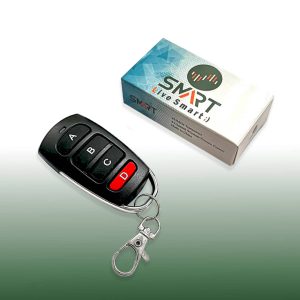 نمای روبه‌رو ریموت آزرا کپی کد فرکانس 433 برند اسمارت