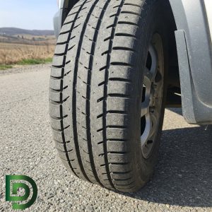 نمای از پله کردن لاستیک