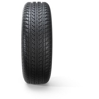 نمای روبه‌ٌرو لاستیک رازی تایر 205/60R 14 گل RG-550
